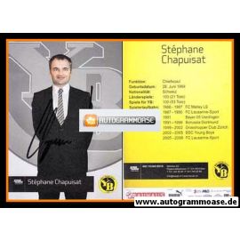 Autogramm Fussball | BSC Young Boys Basel | 2011 | Stephane CHAPUISAT