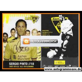Autogramm Fussball | Alemannia Aachen | 2006 | Sergio PINTO