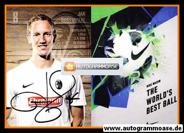 Autogramm Fussball | SC Freiburg | 2012 | Jan ROSENTHAL