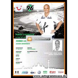 Autogramm Fussball | Hannover 96 | 2010 | Mirko LIESEBACH