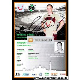 Autogramm Fussball | Hannover 96 | 2010 | Norbert DÜWEL