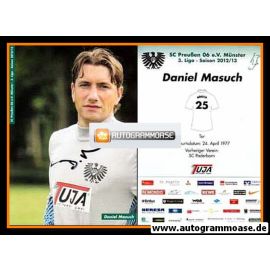 Autogramm Fussball | Preussen Münster | 2012 | Daniel MASUCH