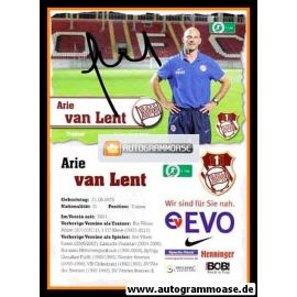 Autogramm Fussball | Kickers Offenbach | 2012 | Arie VAN LENT