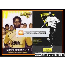Autogramm Fussball | Alemannia Aachen | 2006 | Moses SICHONE