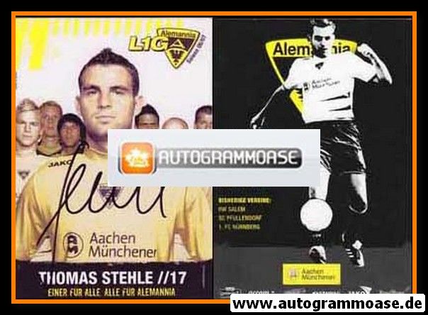 Autogramm Fussball | Alemannia Aachen | 2006 | Thomas STEHLE
