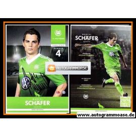 Autogramm Fussball | VfL Wolfsburg | 2012 | Marcel SCHÄFER
