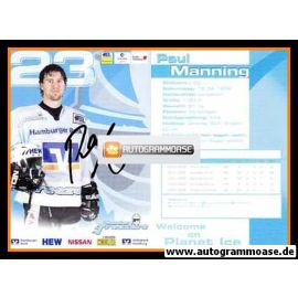 Autogramm Eishockey | Hamburg Freezers | 2004 | Paul MANNING
