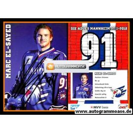 Autogramm Eishockey | Adler Mannheim | 2011 | Marc EL-SAYED