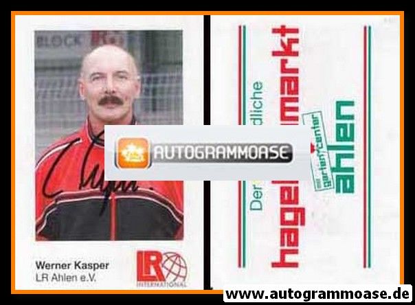 Autogramm Fussball | Rot Weiss Ahlen | 2000 | Werner KASPER