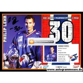 Autogramm Eishockey | Adler Mannheim | 2011 | Philip LEHR