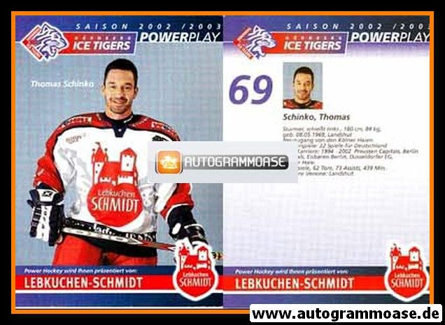 AK Eishockey | Nürnberg Ice Tigers | 2002 | Thomas SCHINKO