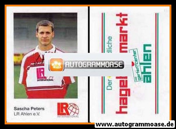 Autogramm Fussball | Rot Weiss Ahlen | 2000 | Sascha PETERS