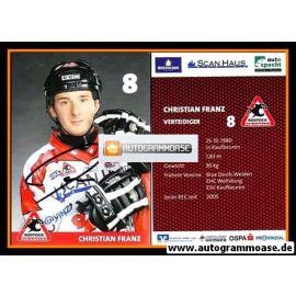 Autogramm Eishockey | Rostock Piranhas | 2000er | Christian FRANZ