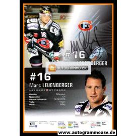Autogramm Eishockey | HC Fribourg-Gotteron | 2010 | Marc LEUENBERGER
