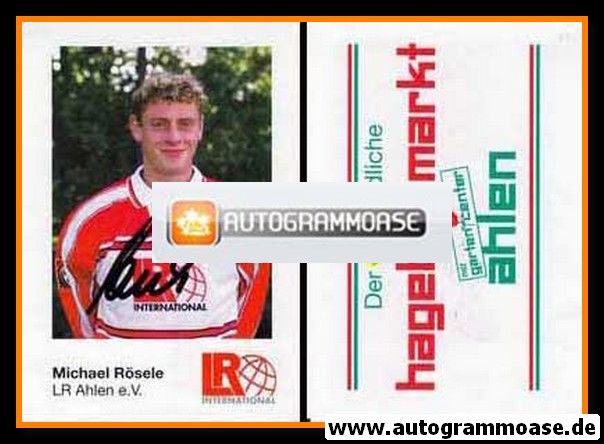 Autogramm Fussball | Rot Weiss Ahlen | 2000 | Michael RÖSELE