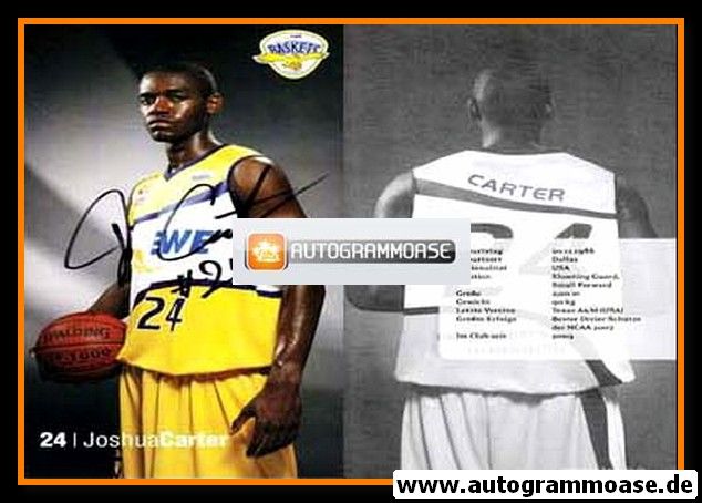 Autogramm Basketball | EWE Baskets Oldenburg | 2009 | Joshua CARTER