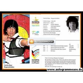 Autogramm Bogenschiessen | Camilo MAYR | 2011 (Team London)