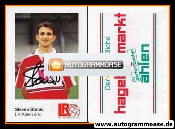 Autogramm Fussball | Rot Weiss Ahlen | 2000 | Slaven STANIC