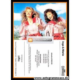 Autogramme Volksmusik | INGE + MARIA | 1988 "Lieder Für All´ Unsere Freunde"