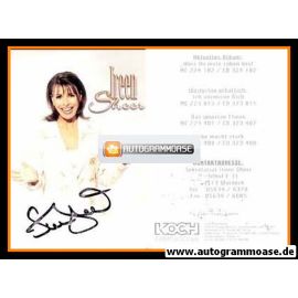 Autogramm Schlager | Ireen SHEER | 1998 "Weil Du Mein Leben Bist" (Portrait Color Koch)