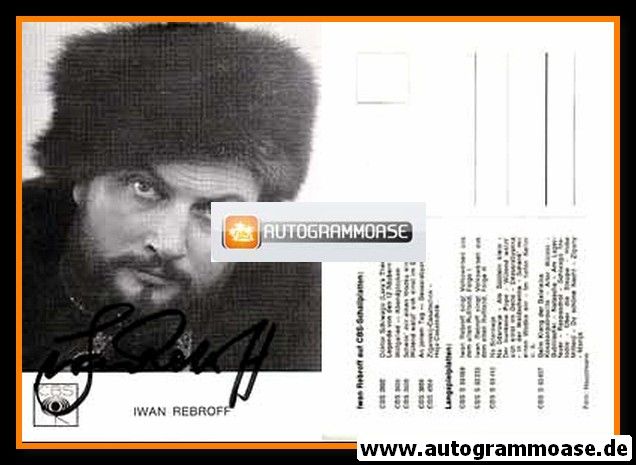 Autogramm Klassik | Ivan REBROFF | 1969 "Beim Klang Der Balalaika" (CBS)