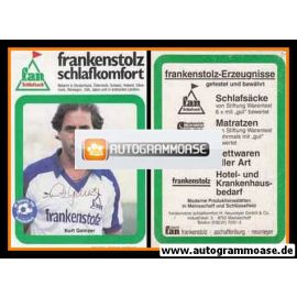 Autogramm Fussball | SV Viktoria 1901 Aschaffenburg | 1985 | Kurt GEINZER