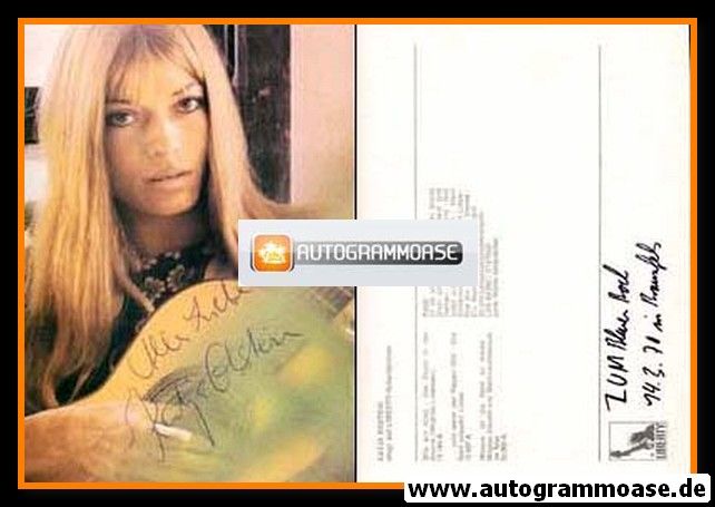 Autogramm Schlager | Katja EBSTEIN | 1969 "Katja" (Portrait Color Liberty)