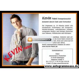 Autogramm Instrumental (Trompete) | Kevin PABST | 2000er (Portrait Color)