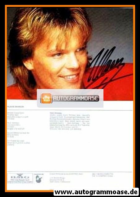 Autogramm Schlager | Klaus DENSOW | 1990 "Mütter Haltet Eure Töchter Fest" (Portrait Color BMG)