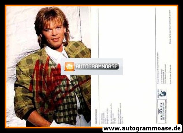 Autogramm Schlager | Klaus DENSOW | 1989 "Holi-Holiday" (Portrait Color BMG)