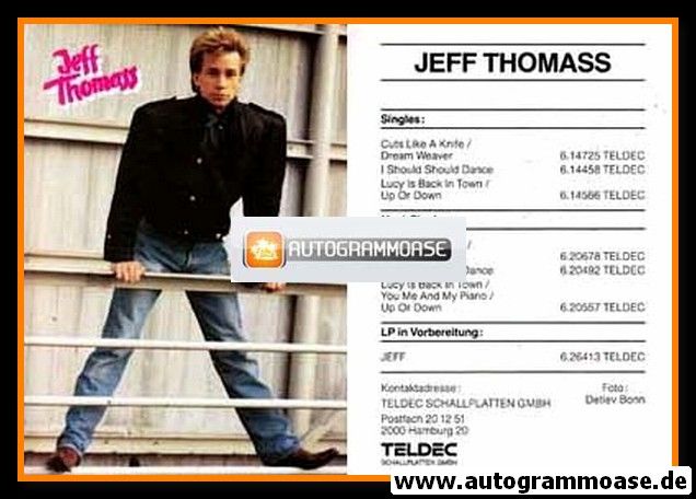 AK Pop | Jeff THOMASS | 1986 "Cuts Like A Knife"