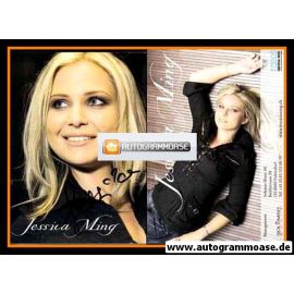 Autogramm Schlager | Jessica MING | 2000er (Portrait Color Solymar)