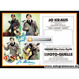Autogramm Comedy | Jo KRAUS | 1980er (Collage Color) Foto-Quelle