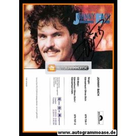 Autogramm Schlager | Johnny BACH | 1991 "Gänsehaut"