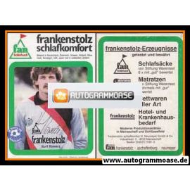 Autogramm Fussball | SV Viktoria 1901 Aschaffenburg | 1985 | Kurt KOWARZ (graues Trikot)