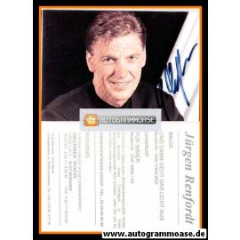 Autogramm Schlager | Jürgen RENFORDT | 1995 "Für Immer" (Portrait Color)