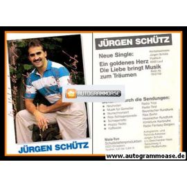 Autogramm Schlager | Jürgen SCHÜTZ | 1988 "Ein Goldenes Herz"
