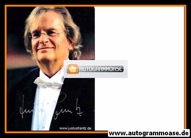Autogramm Dirigent | Justus FRANTZ | 2000er (Portrait Color)