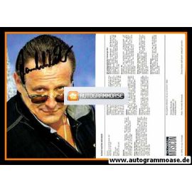 Autogramm Rock | Konstantin WECKER | 1986 "Kokain" (Portrait Color BMG)