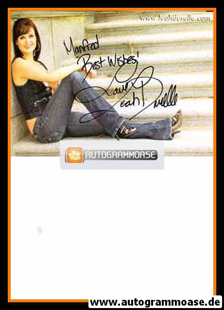 Autogramm Country | Leah DURELLE | 2000er (Portrait Color)