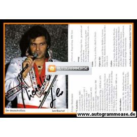 Autogramm Rock | Leo BISCHOF | 2000er (Der Deutsche Elvis)
