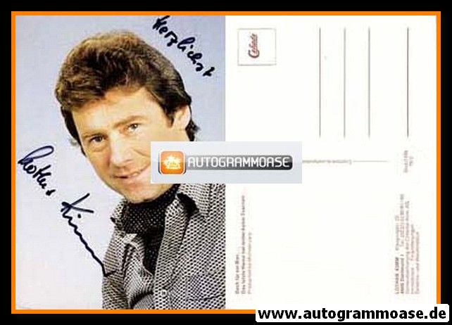 Autogramm Schlager | Lothar KIMM | 1980er "Doch Für Ein Bier"