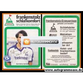 Autogramm Fussball | SV Viktoria 1901 Aschaffenburg | 1985 | Karl-Heinz SCHMITT