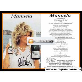 Autogramm Schlager | MANUELA | 1990 "Ole Mallorca" (Ett Records)