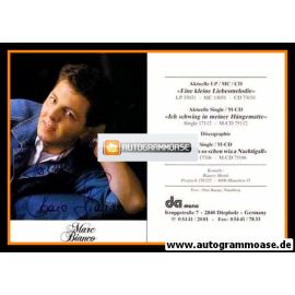 Autogramm Schlager | Marc BIANCO | 1992 "Eine Kleine Liebesmelodie" (DA Music)