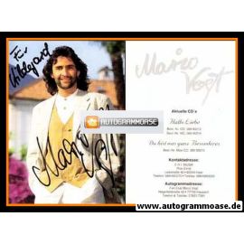 Autogramm Schlager | Mario VOGT | 1994 "Hallo Liebe"