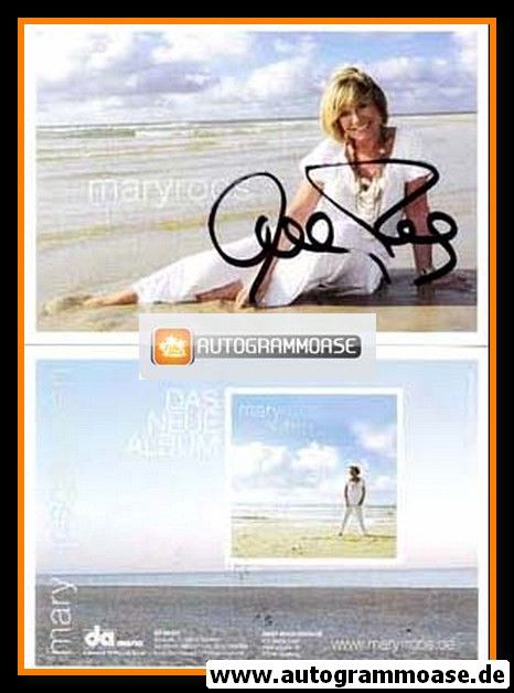 Autogramm Schlager | Mary ROOS | 2009 "Gezeiten" (DA Music)