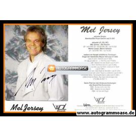 Autogramm Schlager | Mel JERSEY | 1987 "Atemlos"