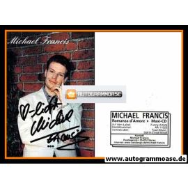 Autogramm Schlager | Michael FRANCIS | 1999 "Romanza D´Amore"