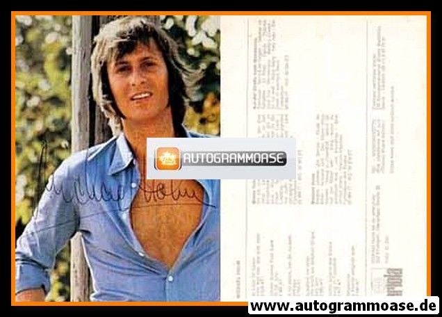 Autogramm Schlager | Michael HOLM | 1973 "My Lady Of Spain" (Portrait Color Ariola)